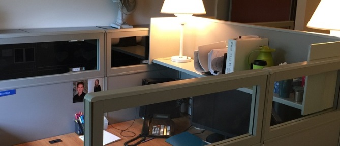 Poste de travail en strafié – Hôpital Gingras-Lyndsay